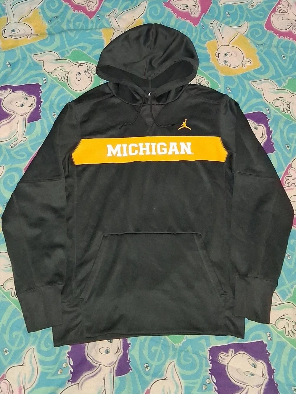 Jordan Michigan Wolverines Hoodie Hooded Sweatshirt Nike